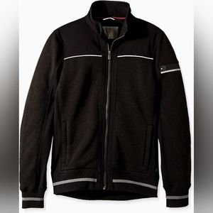 Blanc Noir Black Weekender Knit Jacket